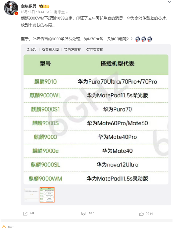 2099元起！华为MatePad 11.5S开售：麒麟9000系列处理器 华为MatePad 11.5S 麒麟9000 第2张