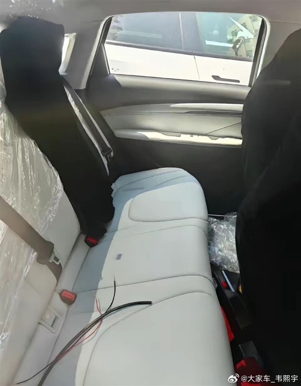 砍掉仪表和实体按键 小鹏子品牌首车内饰首曝：特像特斯拉 小鹏子品牌 第4张