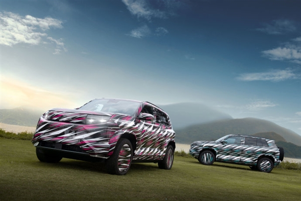 定位中型硬派SUV！方程豹豹3预告图公布：采用红蓝黄三种涂装 方程豹豹3 第4张
