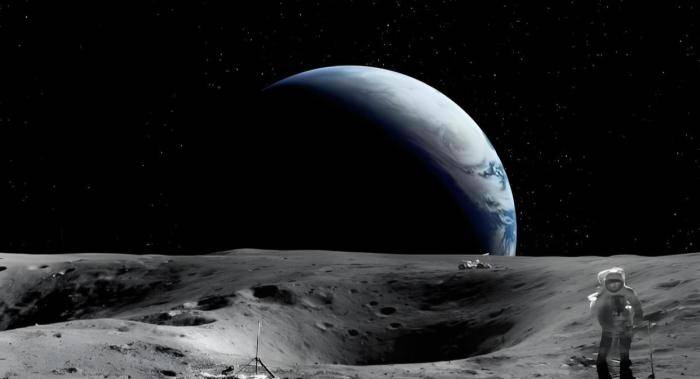月球背面隐藏着重达2180亿万吨的金属物，外星人的基地或将被发现  月球背面 第2张