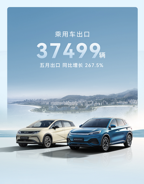 累计销量超33万台！比亚迪4月销量公布：同比增长38.2% 比亚迪 第7张