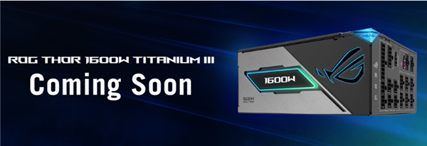华硕发布ROG雷神THOR 1600W Titanium III电源：磁吸OLED显示面板 华硕电源 第2张