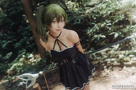  日本少女《芙莉莲》尤贝尔森林cos写真 芙莉莲 cos 第4张