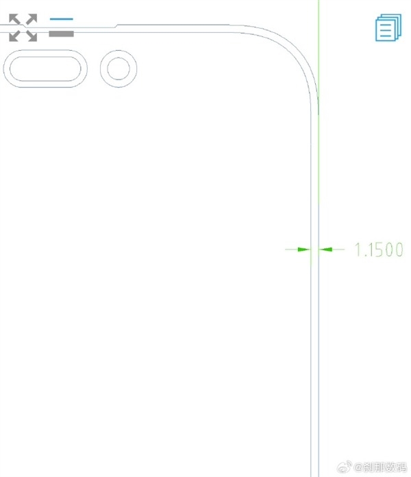 边框窄至1.15mm！iPhone 16系列外观揭晓：苹果工业设计激进 iPhone 16系列外观 第1张