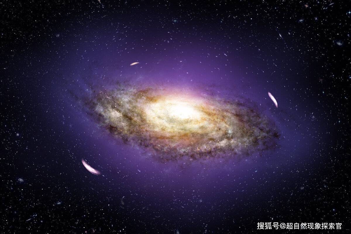 银河系中心之谜：暗物质可以赋予恒星“永生”  银河系中心之谜 暗物质 第1张