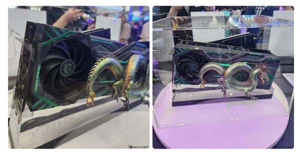 微星龙主题RTX 40系列显卡亮相：3D打印龙形散热外罩颜值爆表 微星RTX 40 3D打印 龙形散热外罩 第2张