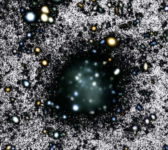 天文学家们意外发现了没有可见恒星的“黑暗”原生星系  恒星 黑暗原生星系 第2张