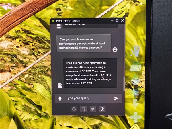 NVIDIA AI游戏助手G-Assist简直神了！一句话超频、查攻略成历史 AI游戏助手G-Assist 第7张