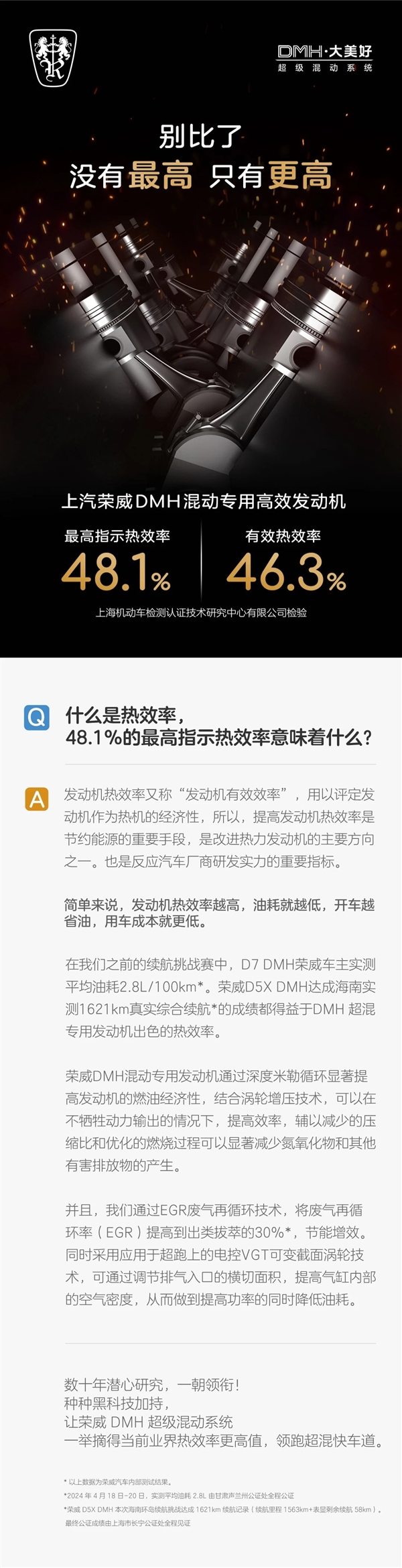 上汽放出豪言：发动机有效热效率46.3%要超比亚迪和吉利 上汽 发动机有效热效率 第2张