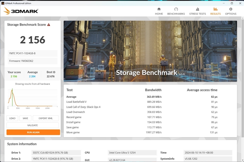 读取超7100MB/s最高仅51度的长江存储PC411 SSD！雷神MIX PRO迷你机评测 长江存储PC411 SSD 雷神MIX 第22张