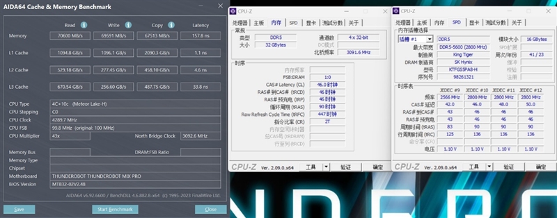 读取超7100MB/s最高仅51度的长江存储PC411 SSD！雷神MIX PRO迷你机评测 长江存储PC411 SSD 雷神MIX 第25张