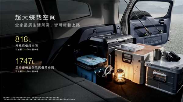 深蓝G318车顶可扩展成二层小洋楼：一车能让全家五人户外露营 深蓝G318 第7张