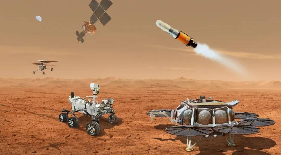 不行，比中国晚10年，美国火星采样返回坐不住了：7家企业搞方案  火星采样 第5张