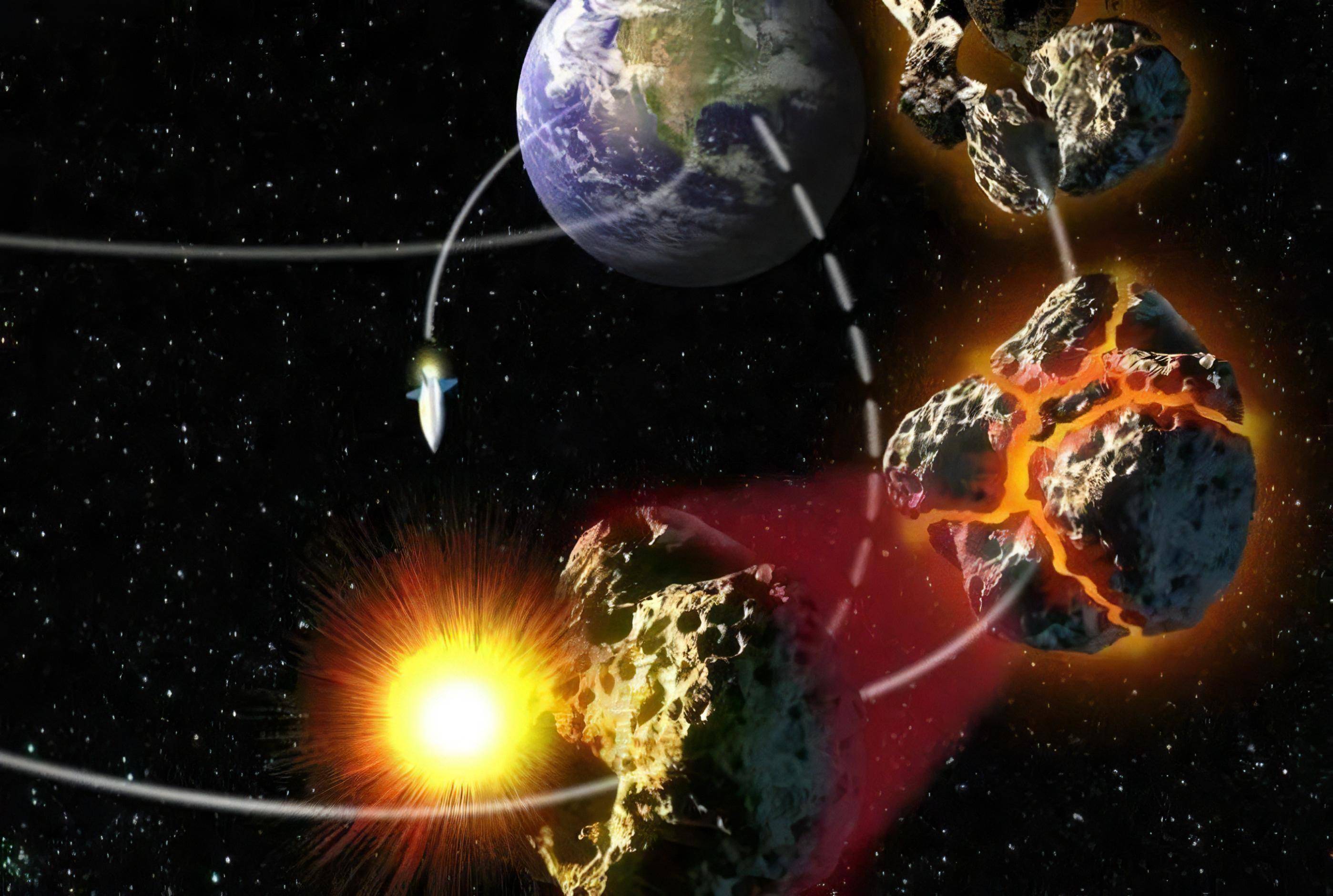一颗宽200米小行星，以时速8.2万公里靠近地球？马斯克：无法拦截  小行星 马斯克 第2张