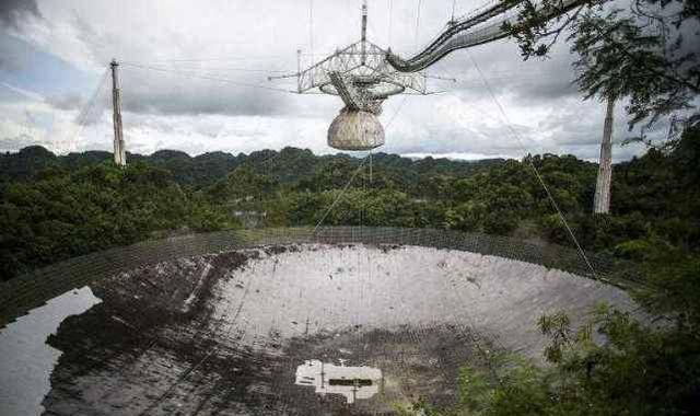 它曾是全球最大天眼，科学家用它给外星人发信号，如今成了垃圾场  天眼 外星人 第5张