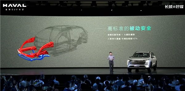 曾经的国产SUV销量王者归来！全新版哈弗H6上市：10.39万起 哈弗H6 第6张
