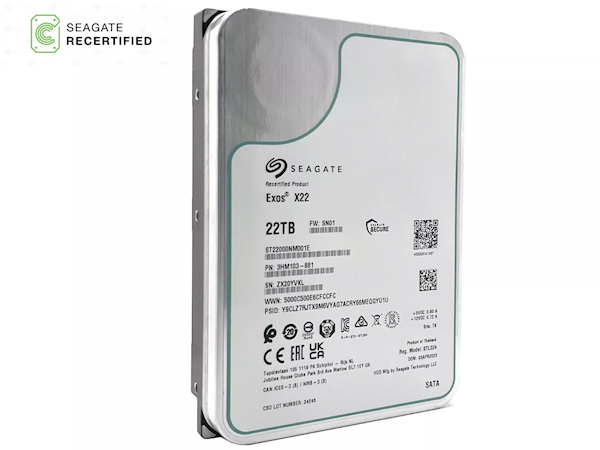 良心价？22TB只要2200多元！希捷官方开卖二手翻新硬盘 希捷硬盘 第1张