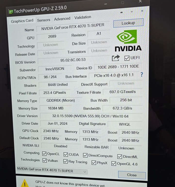 第四款！RTX 4070 Ti SUPER也变“心”了：升级AD102 功耗增加10W RTX SUPER 第5张