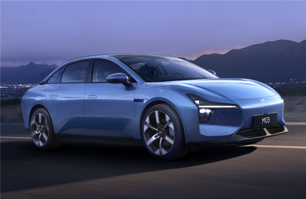 15万的中国版“Model 3” 小鹏M03发布定档：超低风阻更长续航 小鹏M03 第1张