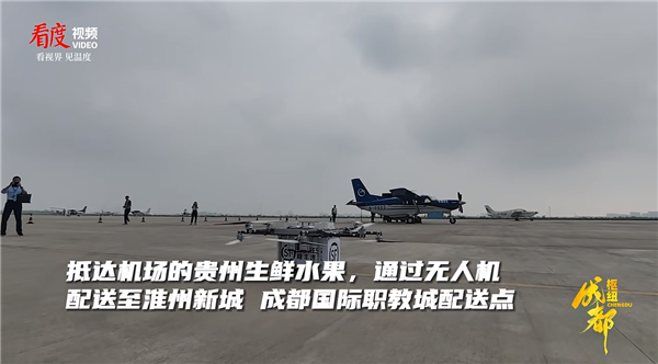 飞机、无人机无缝运送 全国首个“干支末”跨省低空物流首航成功 干支末 低空物流 第2张
