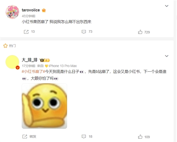 年轻人最爱的App齐崩溃！B站崩了 小红书也崩了 官方回应 B站崩了 小红书崩了 第5张
