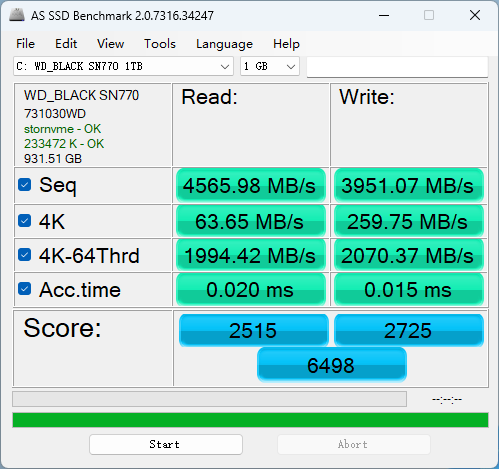 性能、价格、兼容完美均衡！西部数据SN770 1TB SSD简测 西部数据SN770 第5张