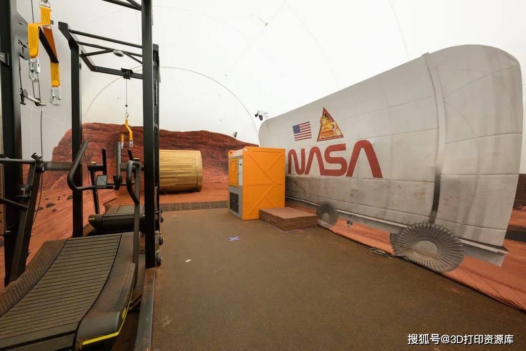 在“火星”上生活378天后，4名志愿者离开3D打印栖息地  火星 3D打印栖息地 第6张