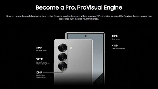 万元折叠屏机皇！三星Galaxy Z Fold6发布：13800元起 三星Galaxy Fold6 第3张