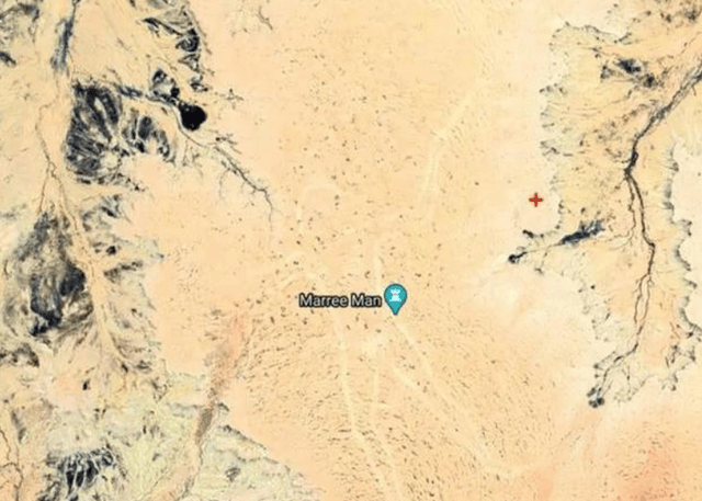 外星人又来涂鸦？澳洲禁区出现2700米高巨型男人像，至今无法解释  外星人 巨型男人像 第8张