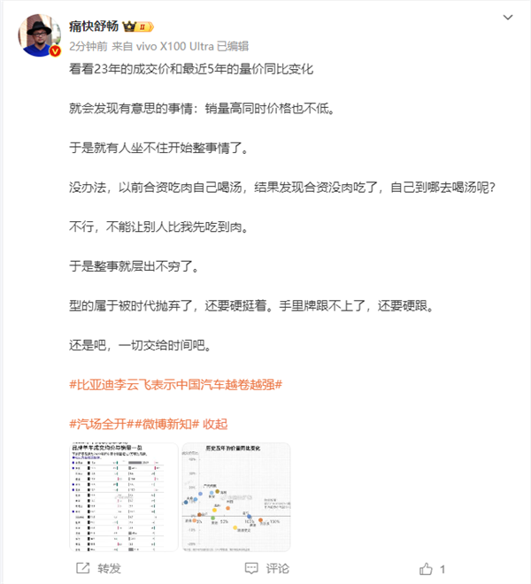 近5年汽车品牌销量、均价变化表出炉：比亚迪简直BUG般存在 比亚迪 第2张