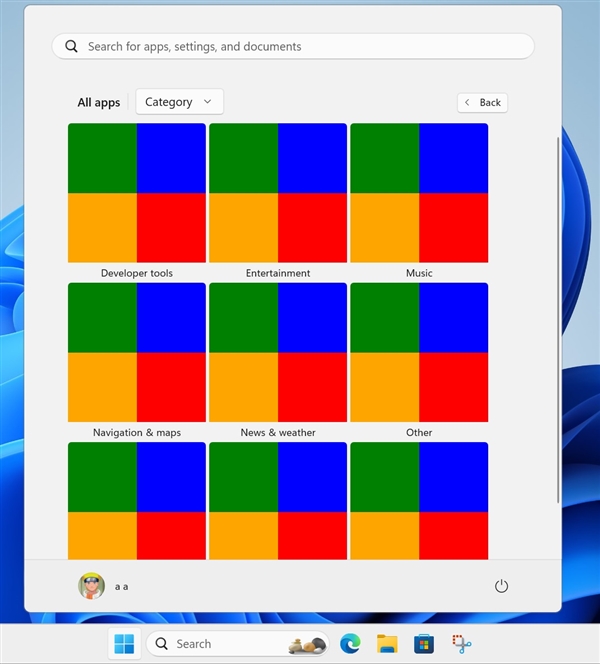 Windows 11开始菜单变了！应用分类显示 更好找 11开始菜单 第1张