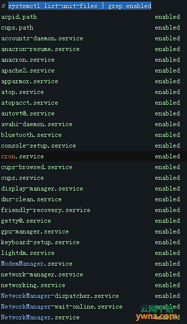 在Linux系统中查看所有正在运行服务的方法小结 Linux系统 正在运行服务 第10张