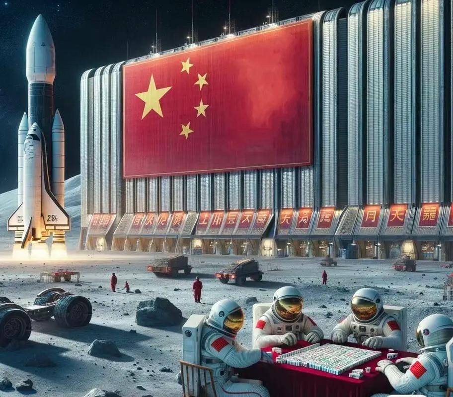 美国宣布要10年内在月球上建铁路，中国不参与，因为有更好的方案  月球上建铁路 第2张