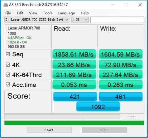 雷克沙ARMOR 700 1TB上手：最硬核的三防移动固态硬盘 雷克沙 移动固态硬盘 第6张