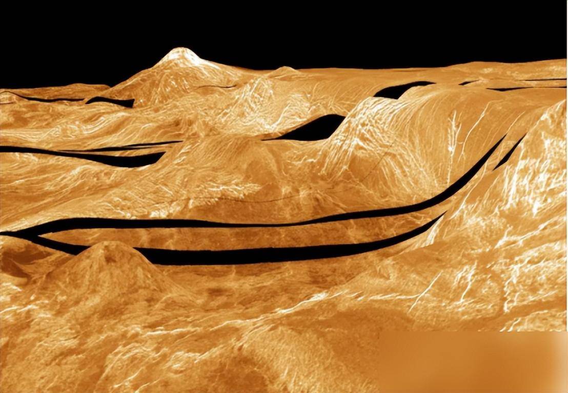 真实的金星长什么样？每天都有400座火山昼夜喷发，如同炼狱一样  金星 第2张