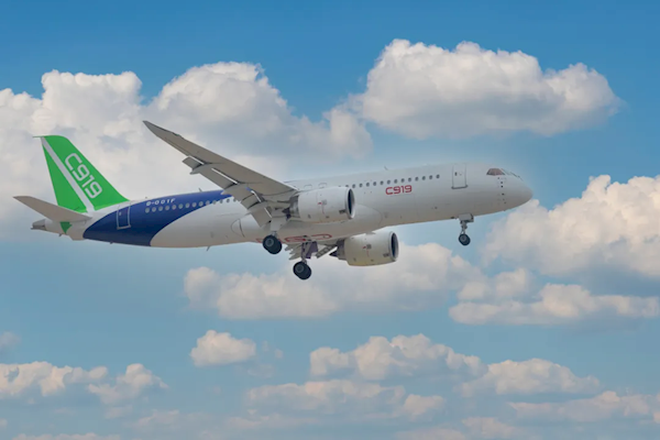 中国南方航空：8月底将引进首架C919国产大飞机 C919国产大飞机 第1张
