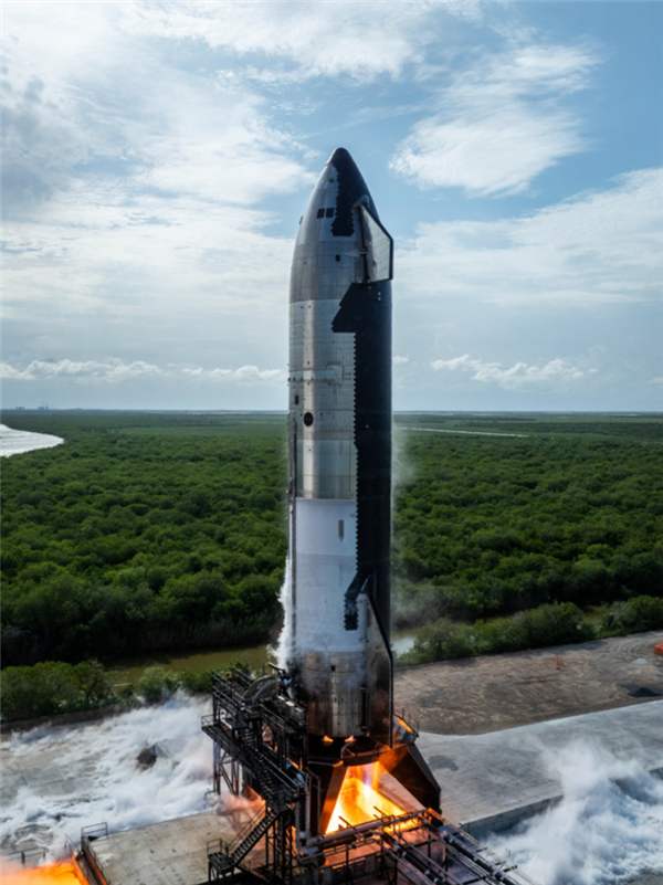 试飞进入倒计时！世界最强火箭SpaceX星舰静态点火测试成功 SpaceX星舰 第1张
