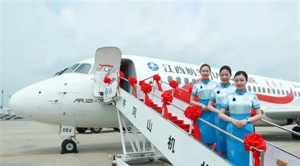 只有5架！江西航空ARJ21载客量突破100万人次 江西航空ARJ21 第2张