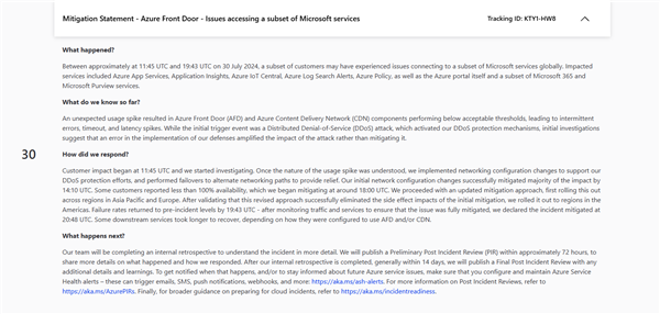 Windows全球蓝屏后 微软Azure服务又中断了 Windows全球蓝屏 微软Azure服务 第3张