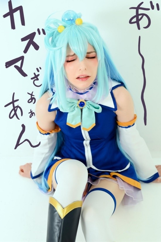 俄妹COS《Fate》Saber：泳装呆毛王 靓丽吸睛 俄妹COS Fate Saber 第23张