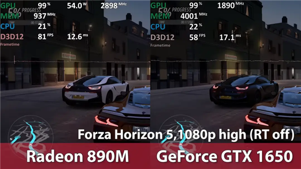 AMD RDNA 3.5核显游戏实测！Radeon 890M超越独显GTX 1650 3.5核显游戏实测 Radeon 890M 第1张