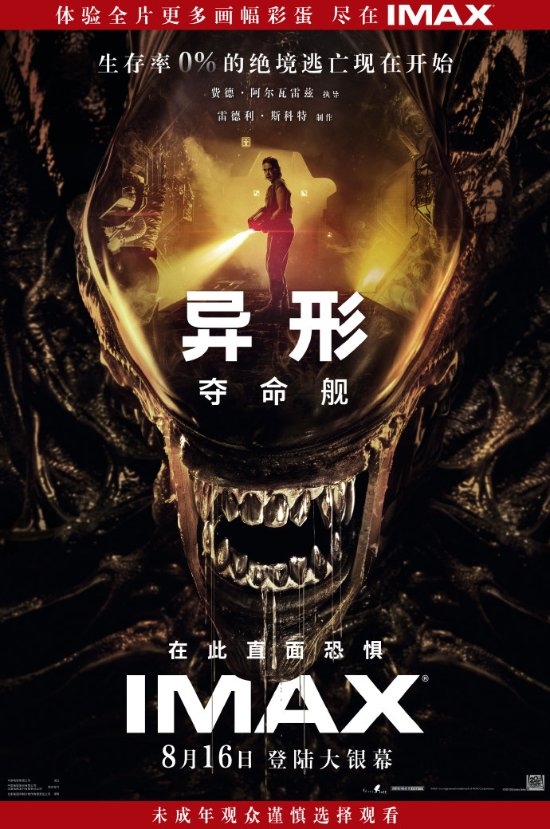 《异形：夺命舰》首波评分出炉：烂番茄82% IMDB 7.5 异形：夺命舰 评分 第3张