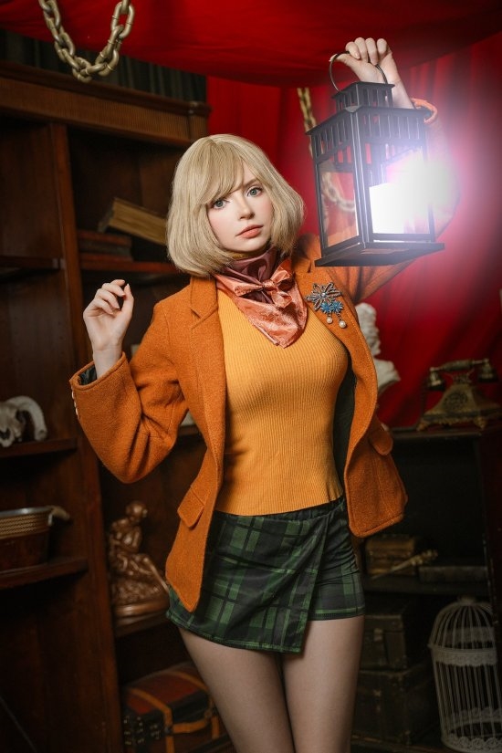 艾什莉体模COS《碧蓝航线》伴尔维：清纯可爱 身材诱人 艾什莉体模COS 碧蓝航线 伴尔维 第4张