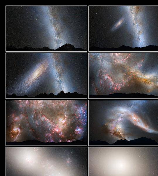 银河系有4000亿颗恒星，太阳公转的路上，会撞上其他恒星吗？  银河系 恒星 第8张