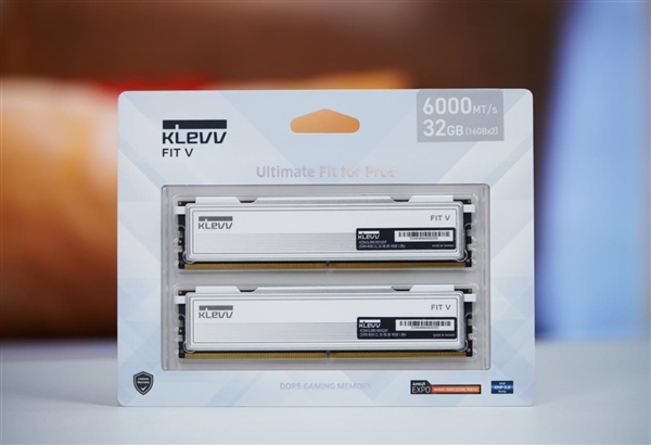时尚极简超频利器！科赋FIT V DDR5 6000内存条图赏 科赋FIT 6000内存 第16张