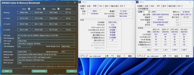KLEVV科赋 FIT V DDR5内存 6000MT/s评测：6400CL30达成 延迟低至59ns 科赋FIT DDR5内存评测 第12张
