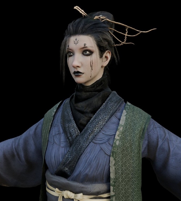 《黑神话：悟空》蜘蛛精3D模型欣赏 美女成熟且诱人 黑神话：悟空 蜘蛛精 第6张