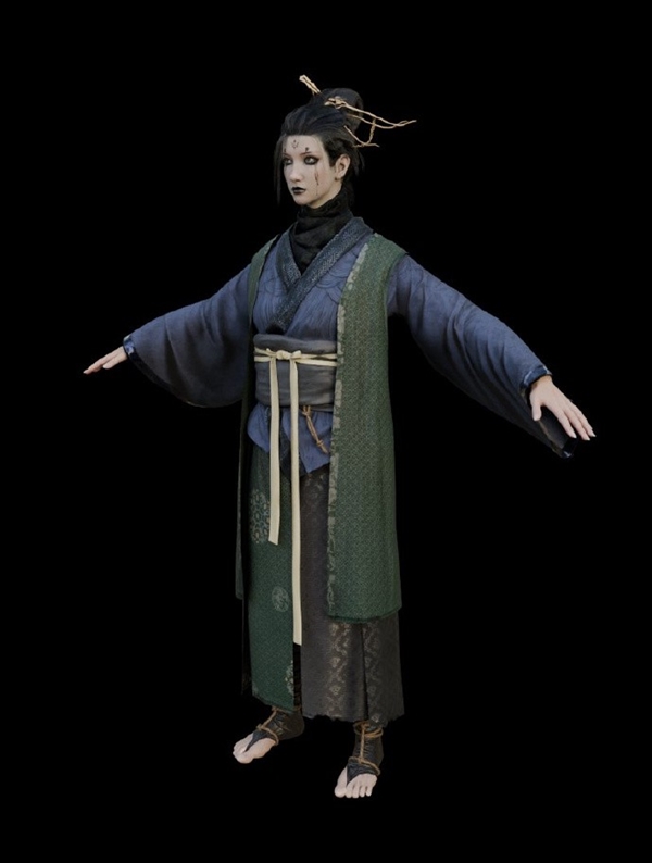 《黑神话：悟空》蜘蛛精3D模型欣赏 美女成熟且诱人 黑神话：悟空 蜘蛛精 第7张