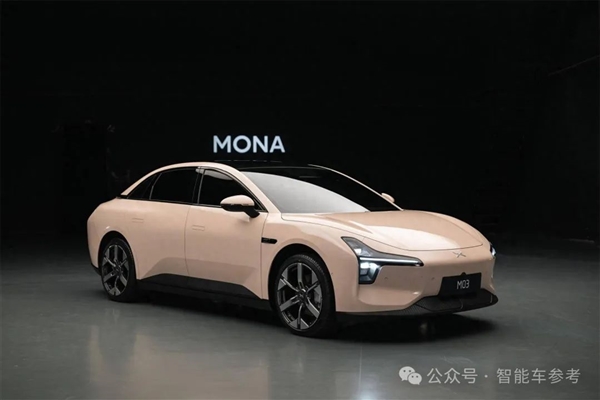何小鹏抢跑马斯克，率先发布了“Model 2”！15.58万的MONA M03 马斯克 特斯拉Model 2 MONA 第1张