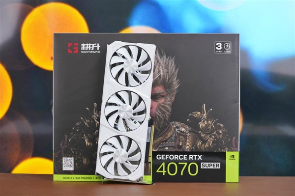 《黑神话：悟空》定制！耕升RTX 4070 SUPER踏雪OC定制版图赏 黑神话：悟空 耕升RTX SUPER 第1张